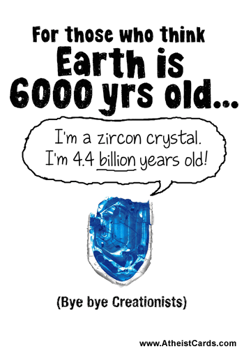 Zircon Crystal is 4.4 billion years old