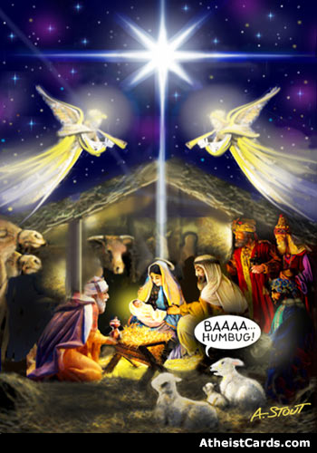 BAAA Humbug Christmas Card